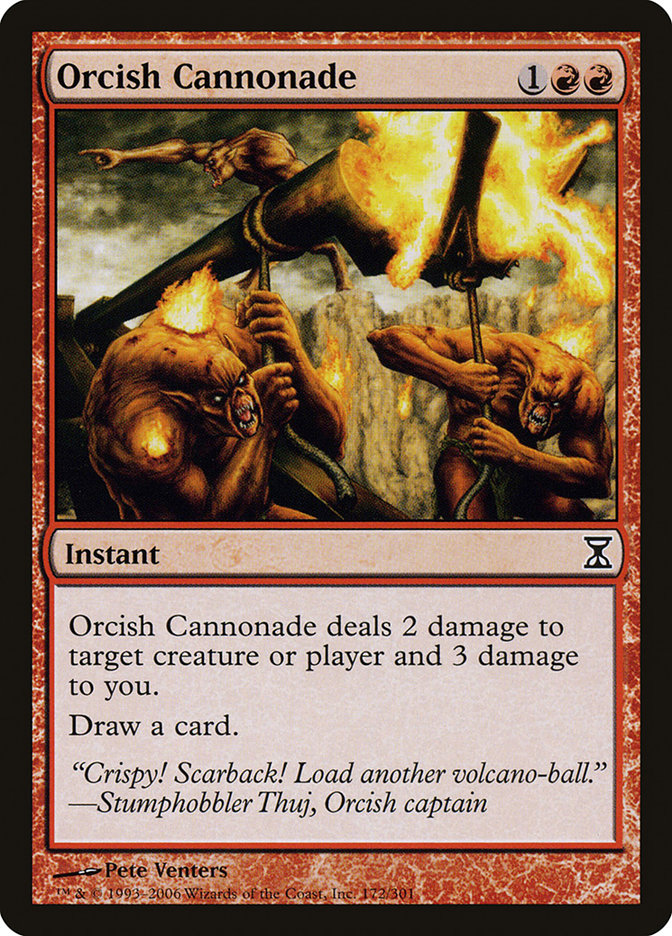 Orcish Cannonade [Time Spiral] | L.A. Mood Comics and Games