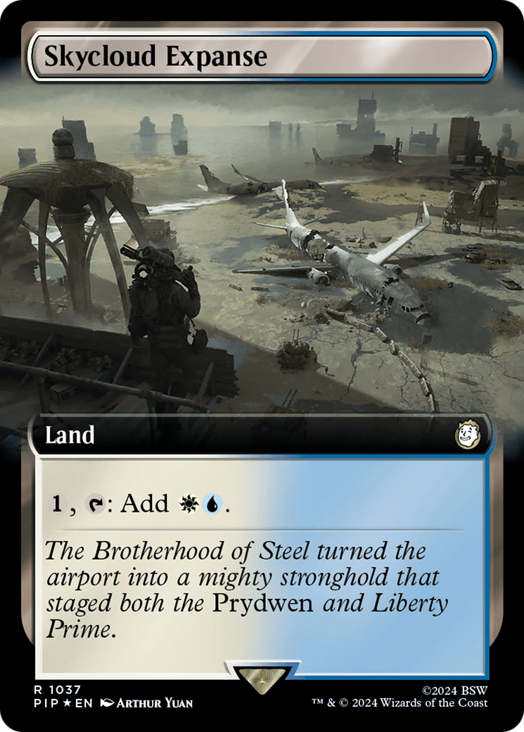 Skycloud Expanse (Extended Art) (Surge Foil) [Fallout] | L.A. Mood Comics and Games