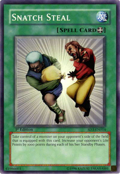 Snatch Steal [SD3-EN014] Common | L.A. Mood Comics and Games