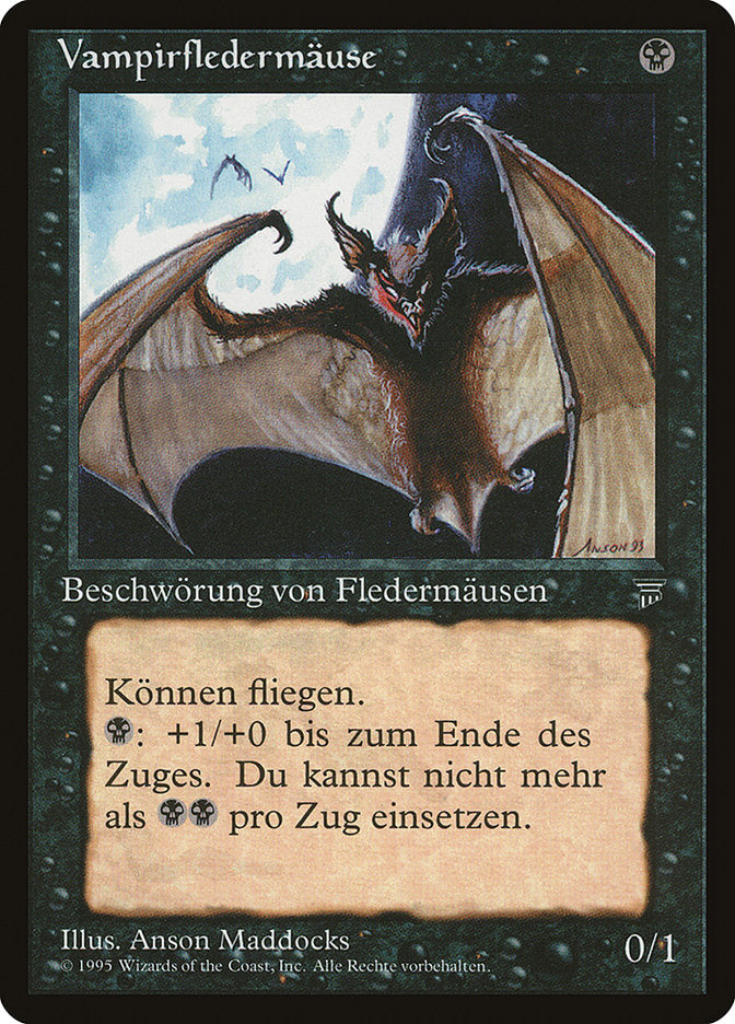 Vampire Bats (German) - "Vampirfledermause" [Renaissance] | L.A. Mood Comics and Games