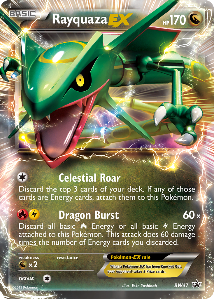 Rayquaza EX (BW47) [Black & White: Black Star Promos] | L.A. Mood Comics and Games