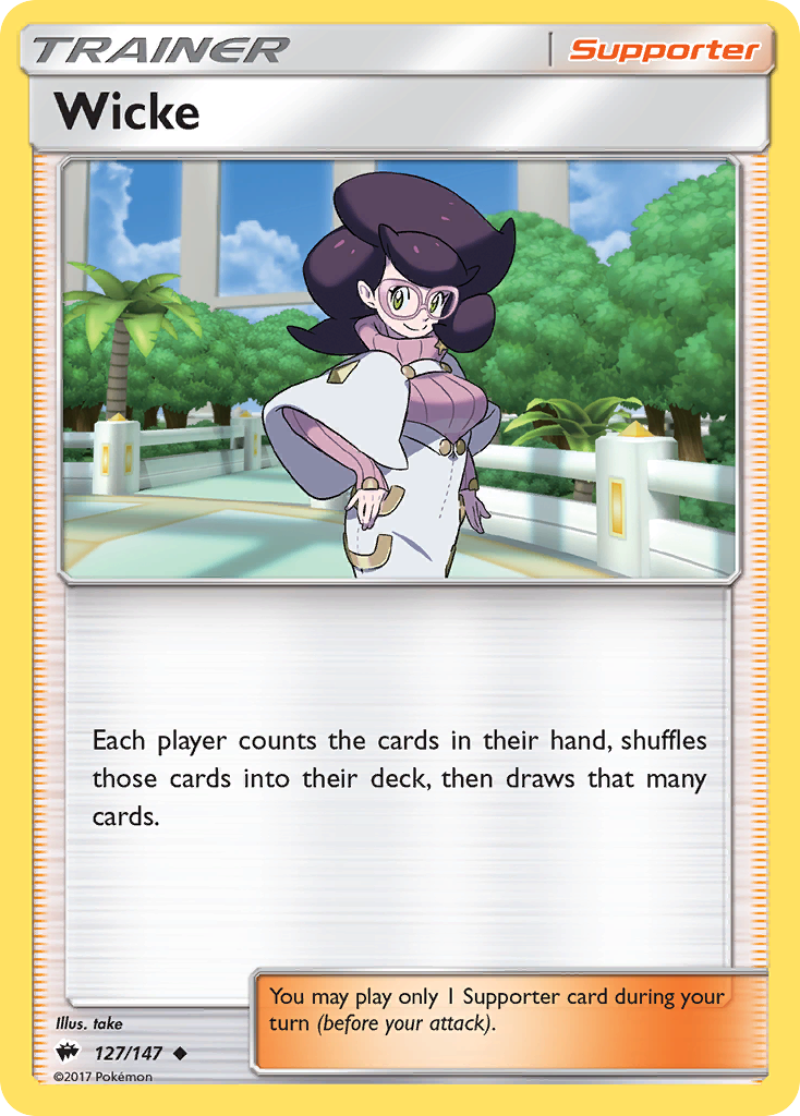 Wicke (127/147) [Sun & Moon: Burning Shadows] | L.A. Mood Comics and Games