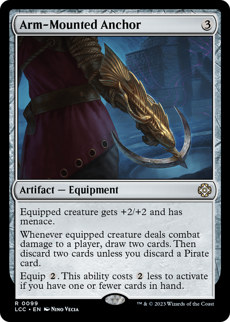Arm-Mounted Anchor [The Lost Caverns of Ixalan Commander] | L.A. Mood Comics and Games