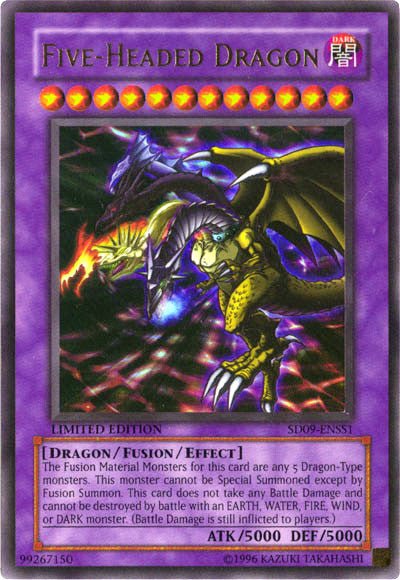 Five-Headed Dragon [SD09-ENSS1] Ultra Rare | L.A. Mood Comics and Games