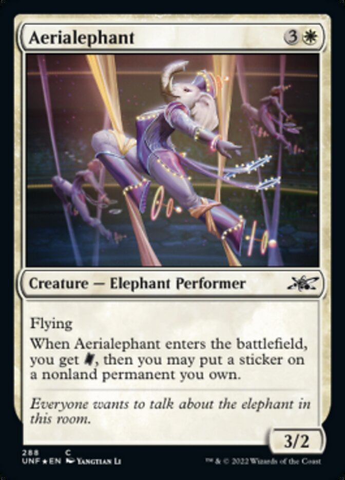 Aerialephant (Galaxy Foil) [Unfinity] | L.A. Mood Comics and Games