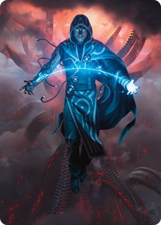 Jace, the Perfected Mind Art Card [Phyrexia: All Will Be One Art Series] | L.A. Mood Comics and Games