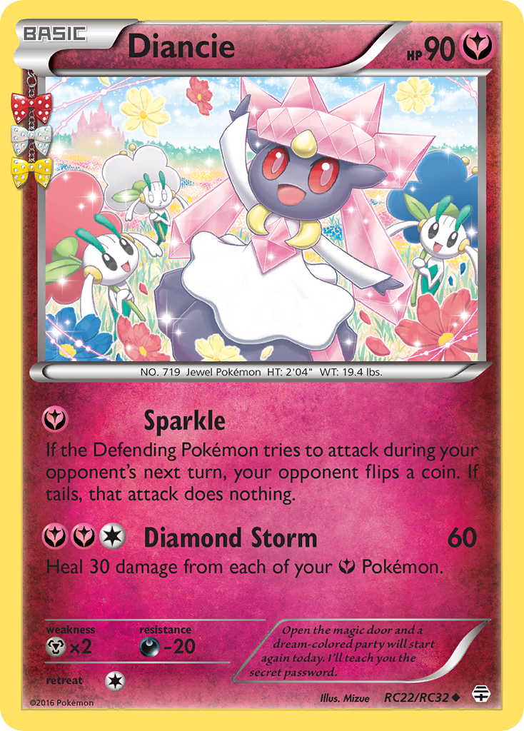 Diancie (RC22/RC32) [XY: Generations] | L.A. Mood Comics and Games