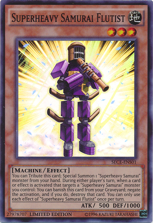 Superheavy Samurai Flutist [SECE-ENS01] Super Rare | L.A. Mood Comics and Games