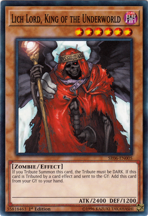 Lich Lord, King of the Underworld [SR06-EN005] Common | L.A. Mood Comics and Games