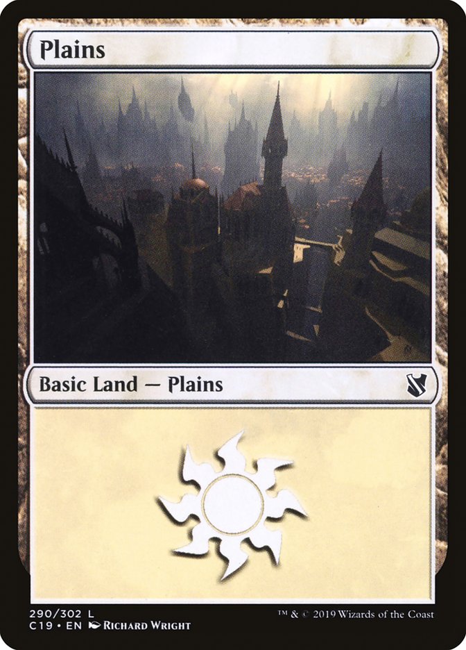 Plains (290) [Commander 2019] | L.A. Mood Comics and Games
