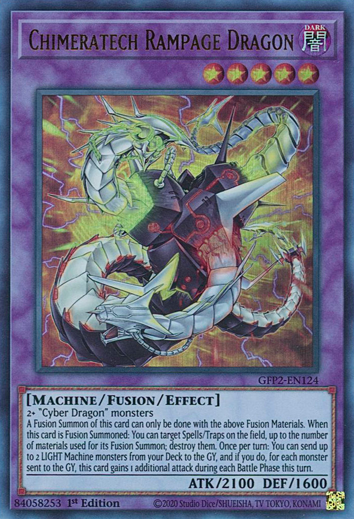 Chimeratech Rampage Dragon [GFP2-EN124] Ultra Rare | L.A. Mood Comics and Games