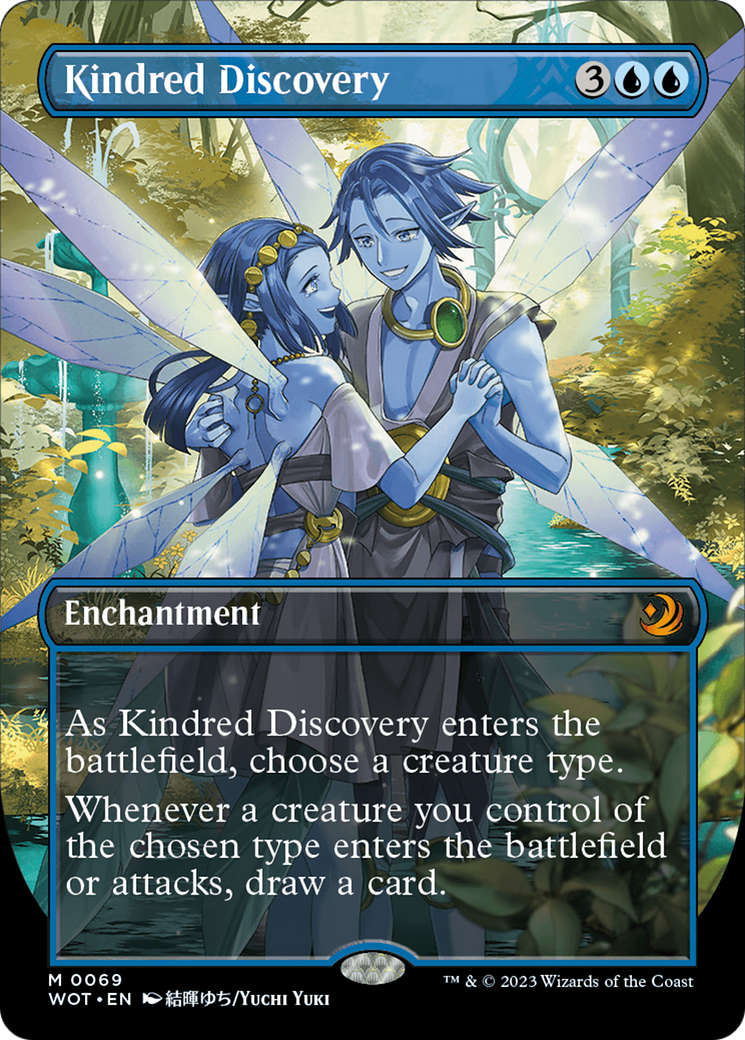 Kindred Discovery (Anime Borderless) [Wilds of Eldraine: Enchanting Tales] | L.A. Mood Comics and Games