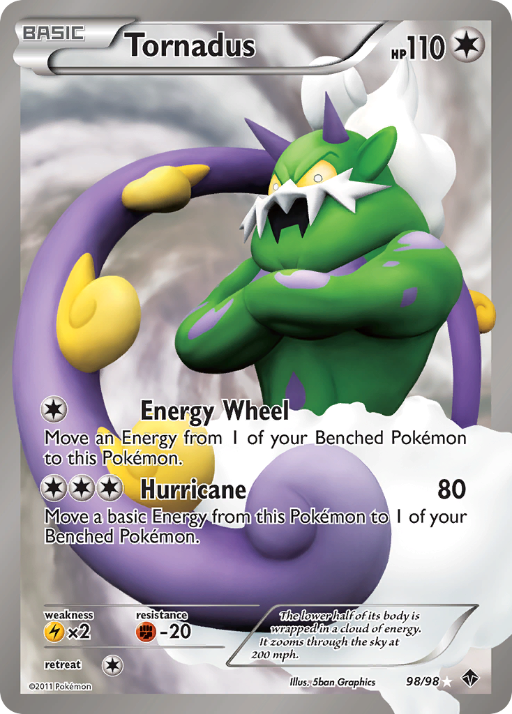 Tornadus (98/98) [Black & White: Emerging Powers] | L.A. Mood Comics and Games