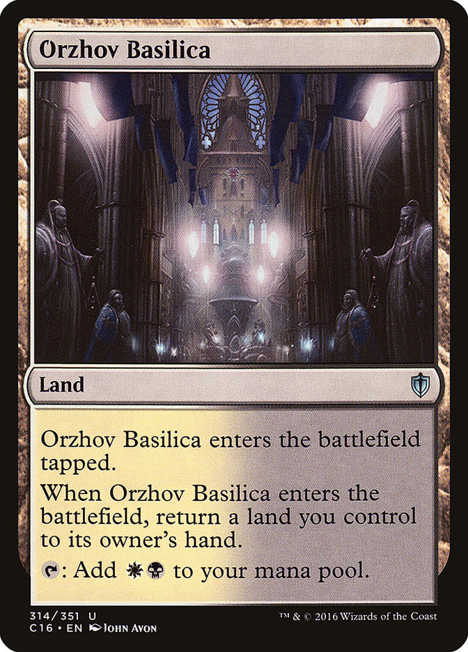 Orzhov Basilica [Commander 2016] | L.A. Mood Comics and Games