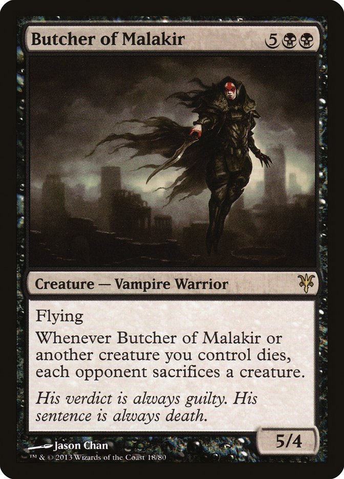 Butcher of Malakir [Duel Decks: Sorin vs. Tibalt] | L.A. Mood Comics and Games
