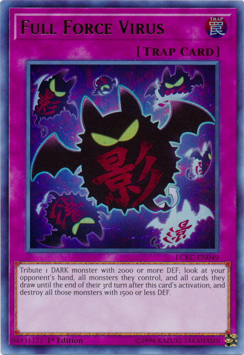 Full Force Virus [LCKC-EN049] Ultra Rare | L.A. Mood Comics and Games