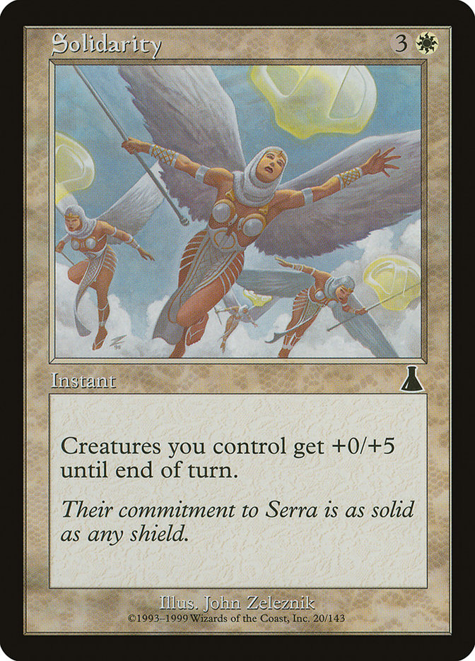 Solidarity [Urza's Destiny] | L.A. Mood Comics and Games
