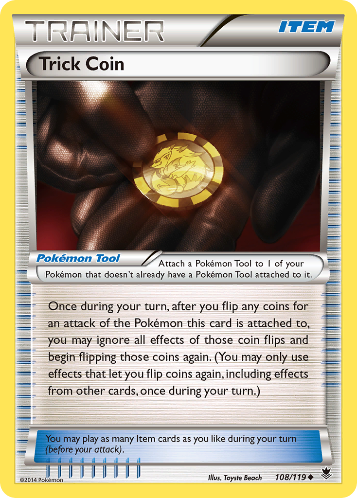 Trick Coin (108/119) [XY: Phantom Forces] | L.A. Mood Comics and Games