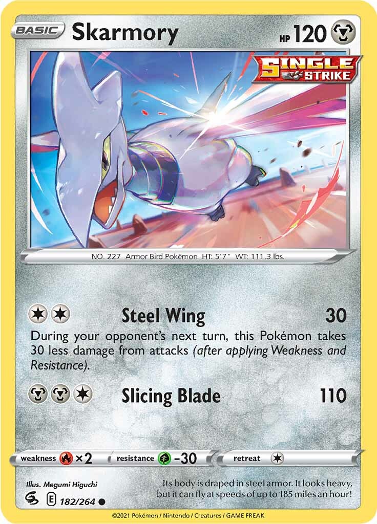 Skarmory (182/264) [Sword & Shield: Fusion Strike] | L.A. Mood Comics and Games