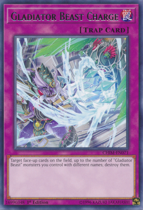 Gladiator Beast Charge [CHIM-EN071] Rare | L.A. Mood Comics and Games