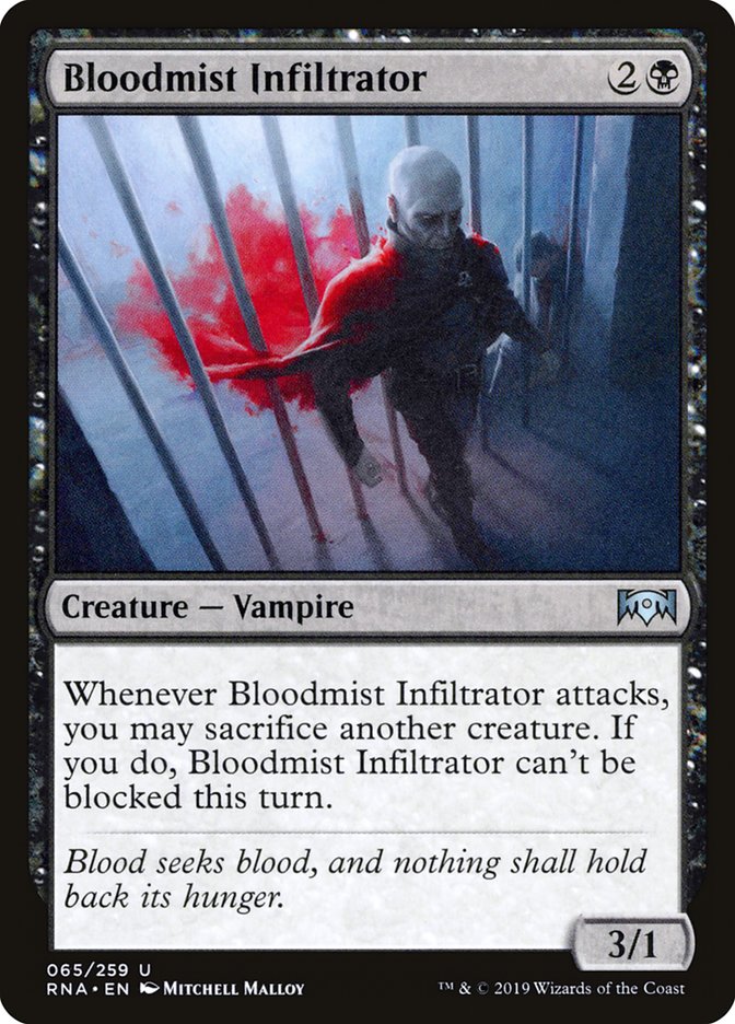 Bloodmist Infiltrator [Ravnica Allegiance] | L.A. Mood Comics and Games