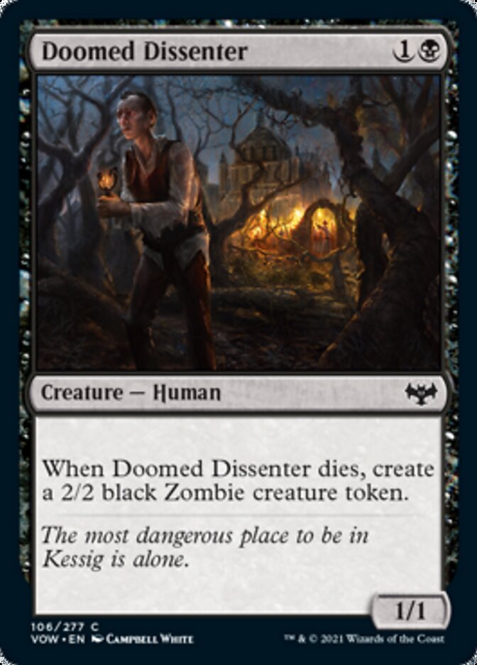 Doomed Dissenter [Innistrad: Crimson Vow] | L.A. Mood Comics and Games