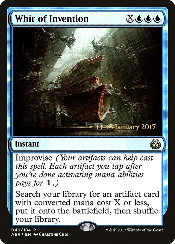 Whir of Invention [Aether Revolt Prerelease Promos] | L.A. Mood Comics and Games