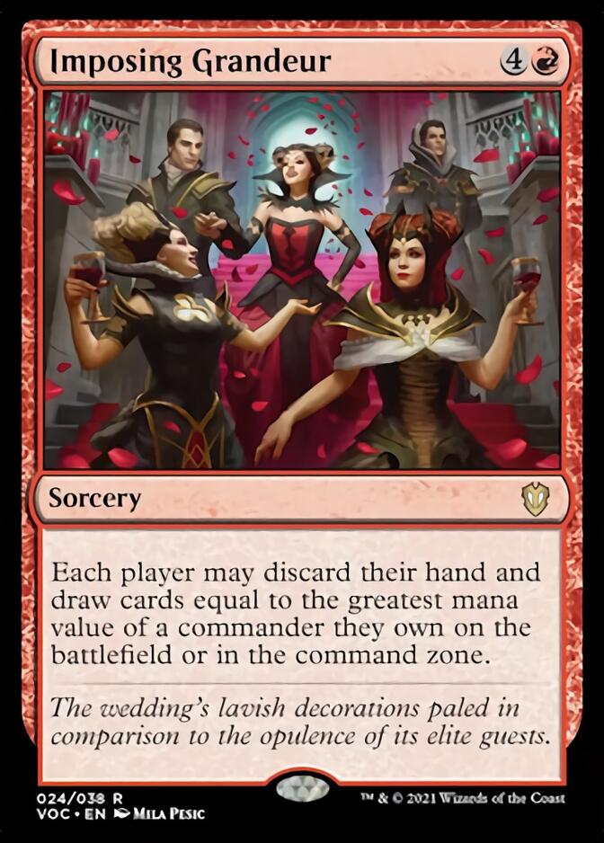 Imposing Grandeur [Innistrad: Crimson Vow Commander] | L.A. Mood Comics and Games