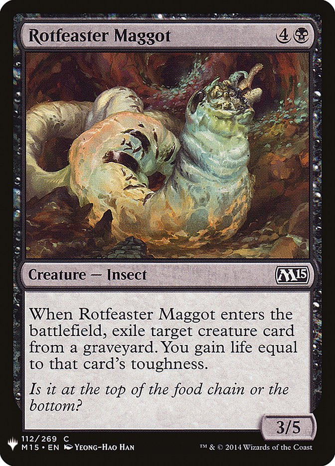 Rotfeaster Maggot [Mystery Booster] | L.A. Mood Comics and Games