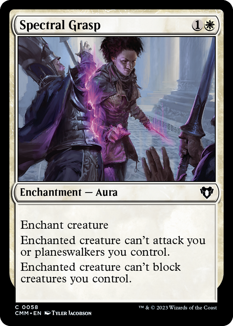 Spectral Grasp [Commander Masters] | L.A. Mood Comics and Games