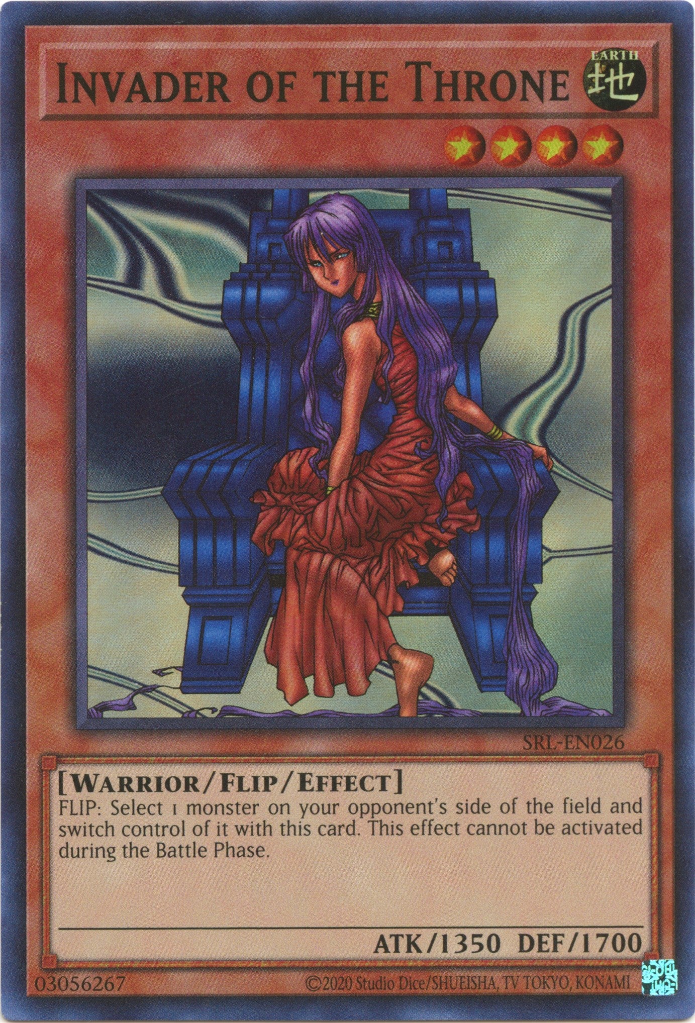 Invader of the Throne (25th Anniversary) [SRL-EN026] Super Rare | L.A. Mood Comics and Games