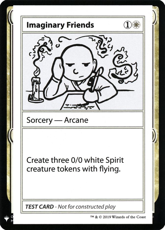 Imaginary Friends [Mystery Booster Playtest Cards] | L.A. Mood Comics and Games
