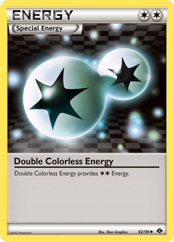 Double Colorless Energy (92/99) [Black & White: Next Destinies] | L.A. Mood Comics and Games