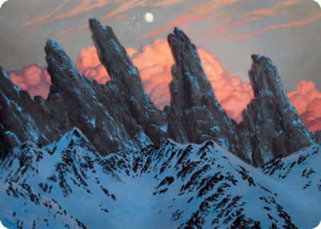 Mountain (275) Art Card [Dungeons & Dragons: Adventures in the Forgotten Realms Art Series] | L.A. Mood Comics and Games