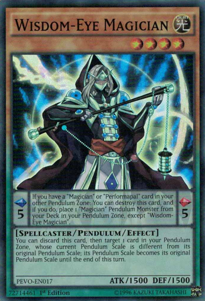 Wisdom-Eye Magician [PEVO-EN017] Super Rare | L.A. Mood Comics and Games
