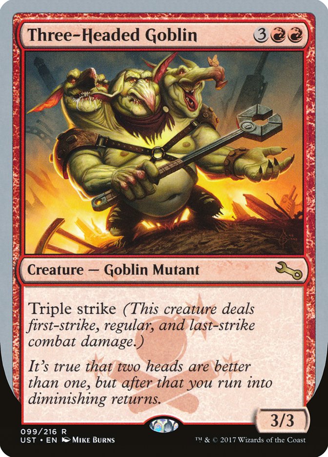 Three-Headed Goblin [Unstable] | L.A. Mood Comics and Games