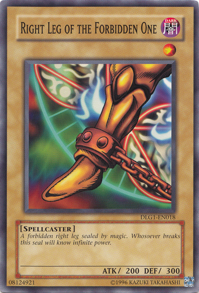 Right Leg of the Forbidden One [DLG1-EN018] Common | L.A. Mood Comics and Games