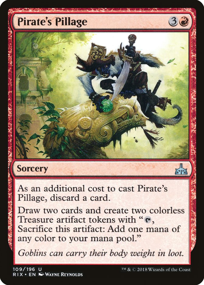 Pirate's Pillage [Rivals of Ixalan] | L.A. Mood Comics and Games