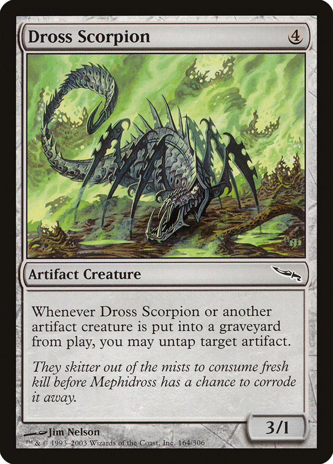 Dross Scorpion [Mirrodin] | L.A. Mood Comics and Games