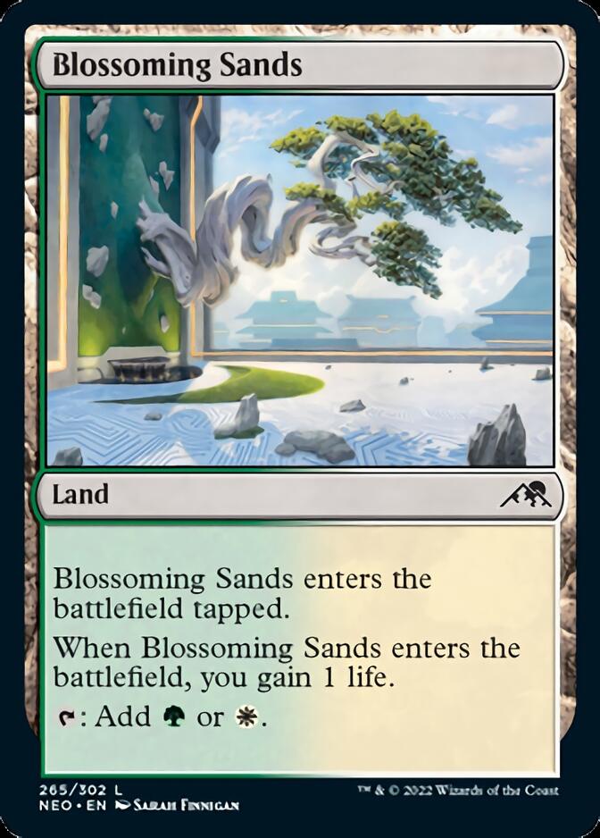 Blossoming Sands [Kamigawa: Neon Dynasty] | L.A. Mood Comics and Games
