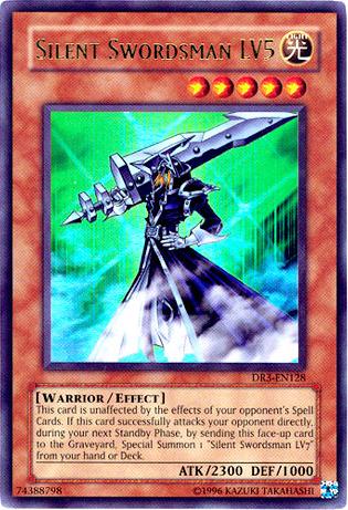 Silent Swordsman LV5 [DR3-EN128] Ultra Rare | L.A. Mood Comics and Games