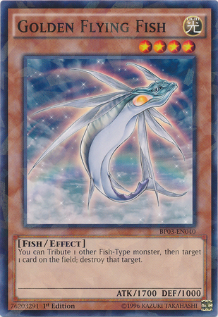 Golden Flying Fish [BP03-EN040] Shatterfoil Rare | L.A. Mood Comics and Games