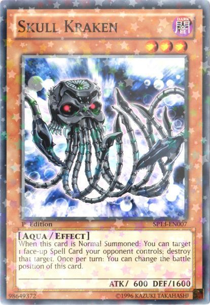 Skull Kraken [SP13-EN007] Starfoil Rare | L.A. Mood Comics and Games