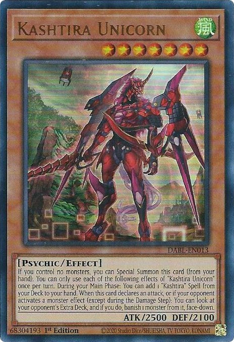 Kashtira Unicorn [DABL-EN013] Ultra Rare | L.A. Mood Comics and Games