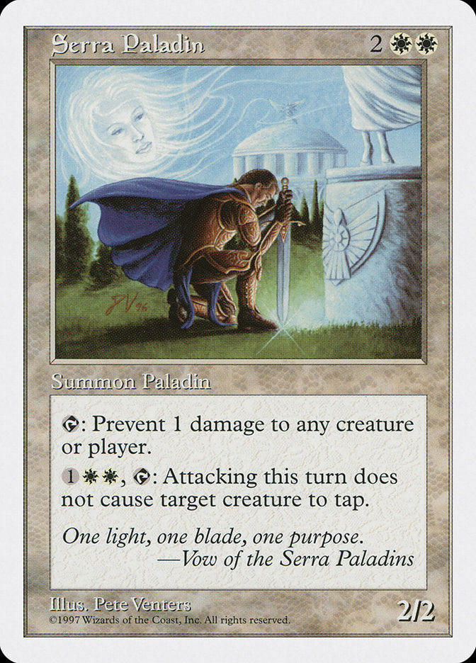 Serra Paladin [Fifth Edition] | L.A. Mood Comics and Games