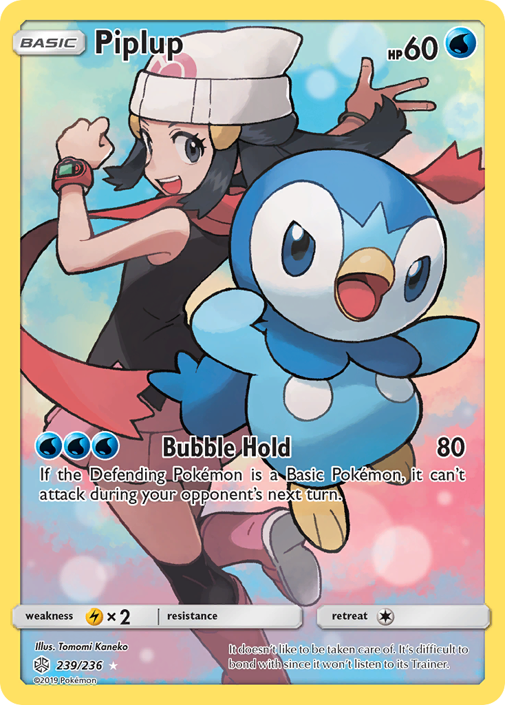 Piplup (239/236) [Sun & Moon: Cosmic Eclipse] | L.A. Mood Comics and Games