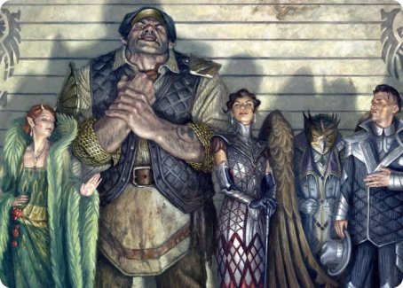 Rogues' Gallery Art Card [Streets of New Capenna Art Series] | L.A. Mood Comics and Games