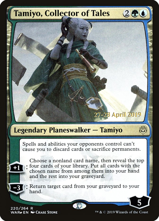 Tamiyo, Collector of Tales [War of the Spark Prerelease Promos] | L.A. Mood Comics and Games