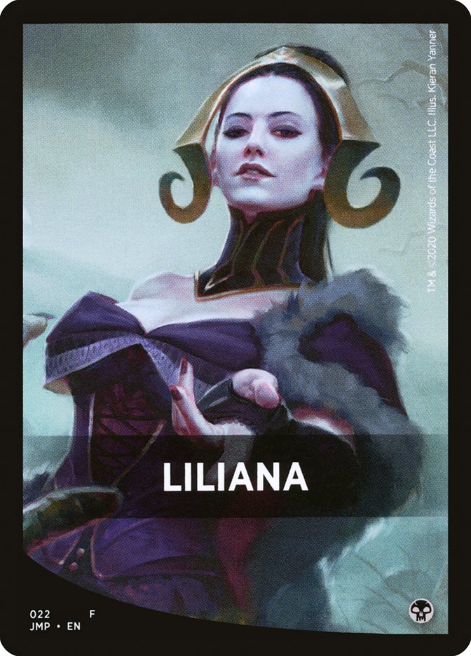 Liliana Theme Card [Jumpstart Front Cards] | L.A. Mood Comics and Games