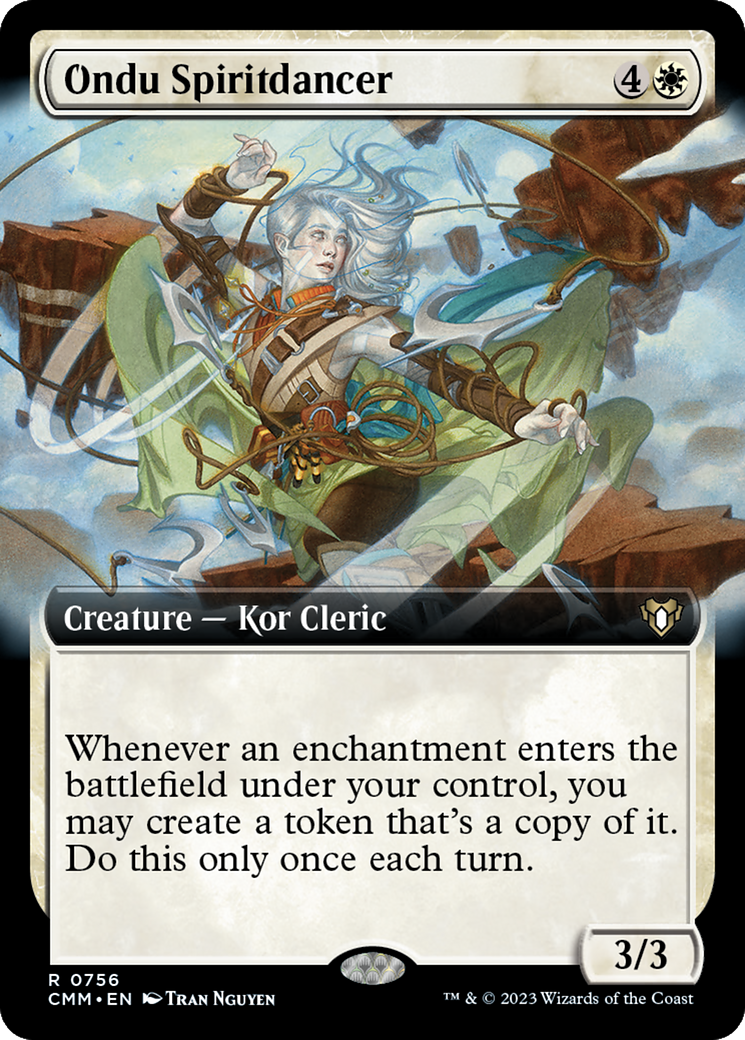 Ondu Spiritdancer (Extended Art) [Commander Masters] | L.A. Mood Comics and Games